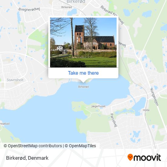 Birkerød map