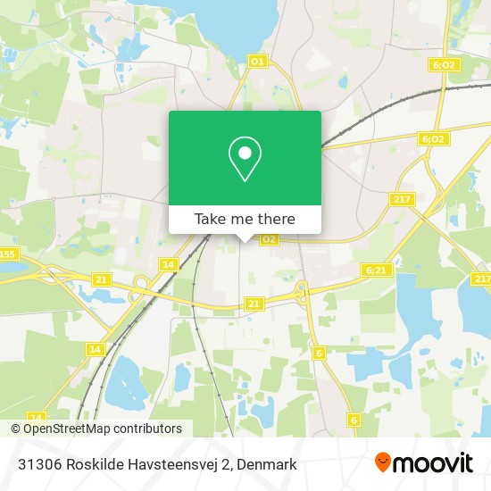 31306 Roskilde Havsteensvej 2 map
