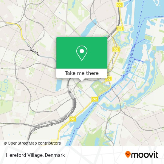 Hereford Village map