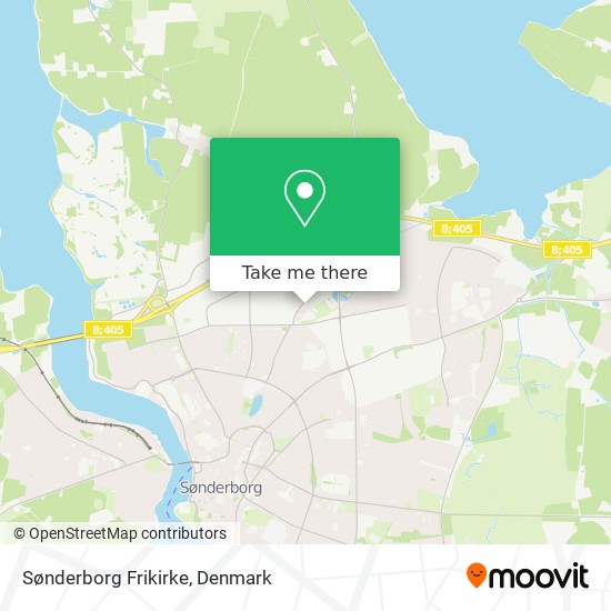 Sønderborg Frikirke map