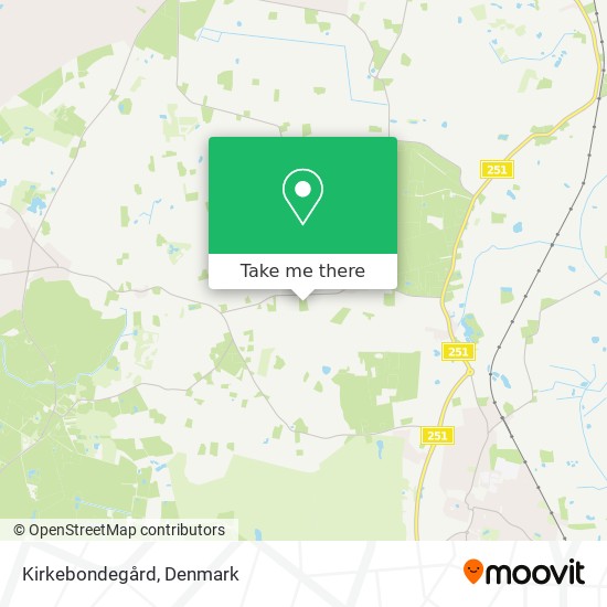 Kirkebondegård map