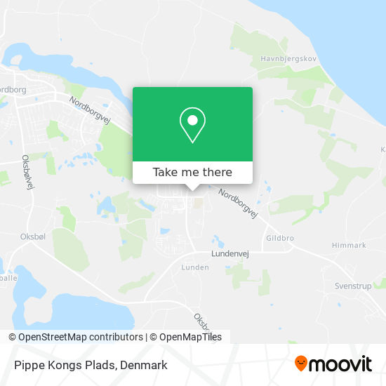 Pippe Kongs Plads map