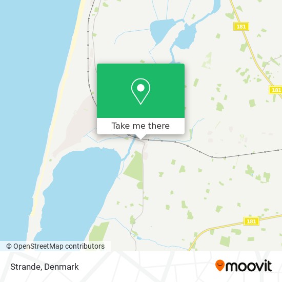 Strande map