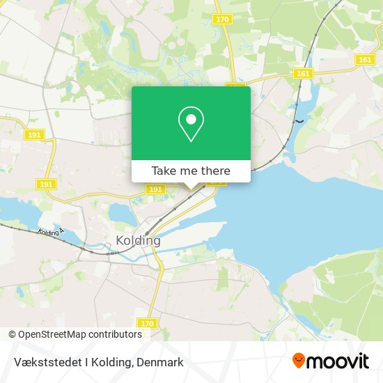 Vækststedet I Kolding map