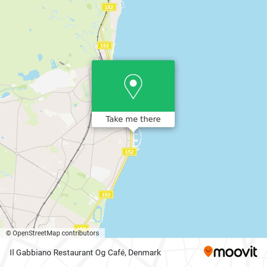 Il Gabbiano Restaurant Og Café map