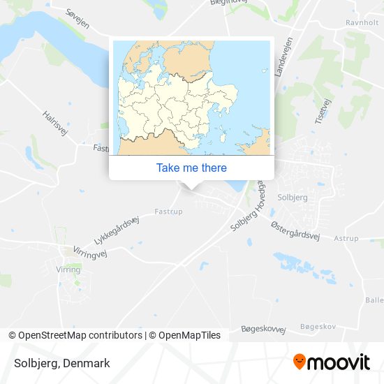 Solbjerg map