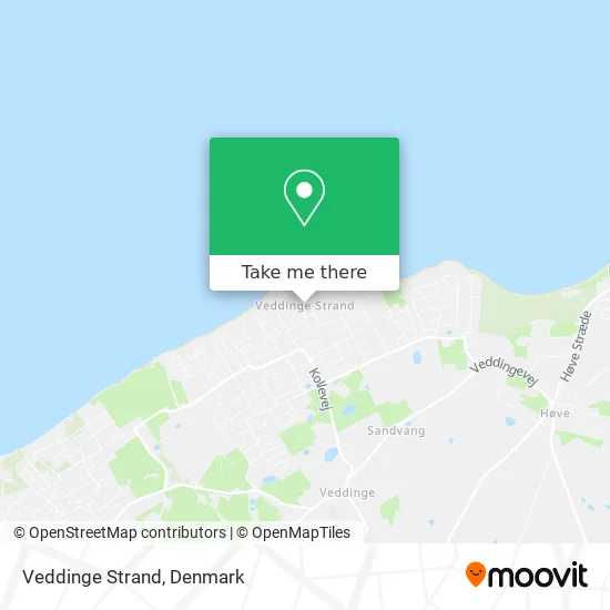 Veddinge Strand map