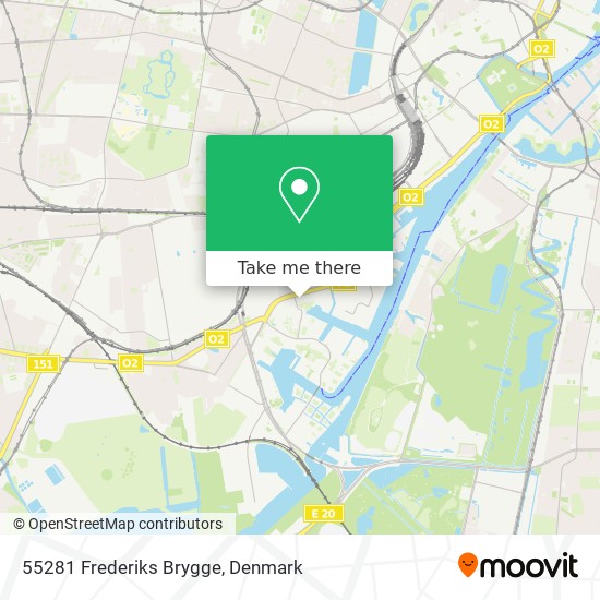 55281 Frederiks Brygge map