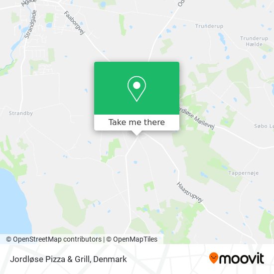 Jordløse Pizza & Grill map