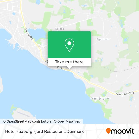 Hotel Faaborg Fjord Restaurant map