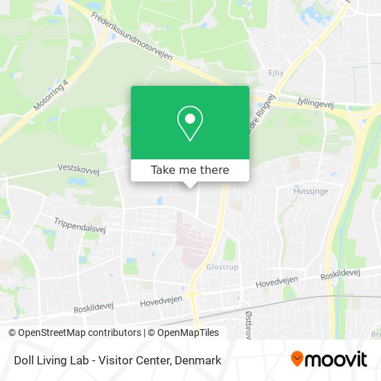Doll Living Lab - Visitor Center map