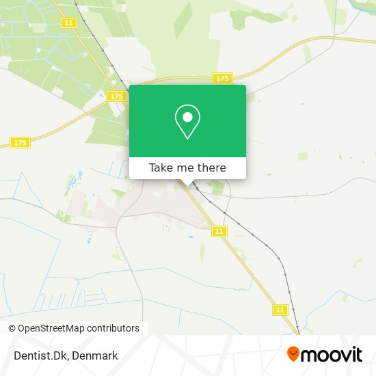 Dentist.Dk map