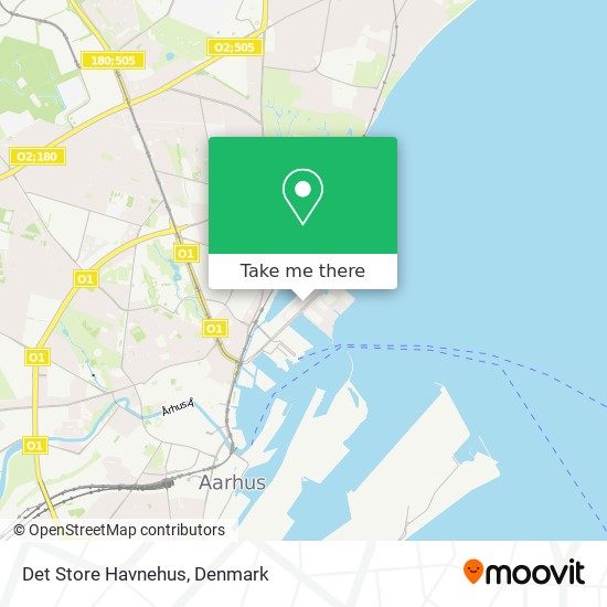 Det Store Havnehus map
