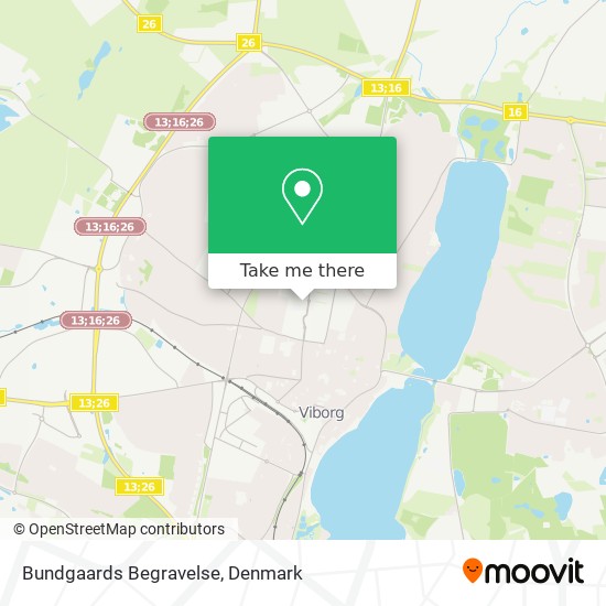 Bundgaards Begravelse map
