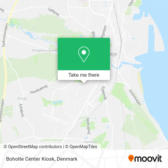 Boholte Center Kiosk map