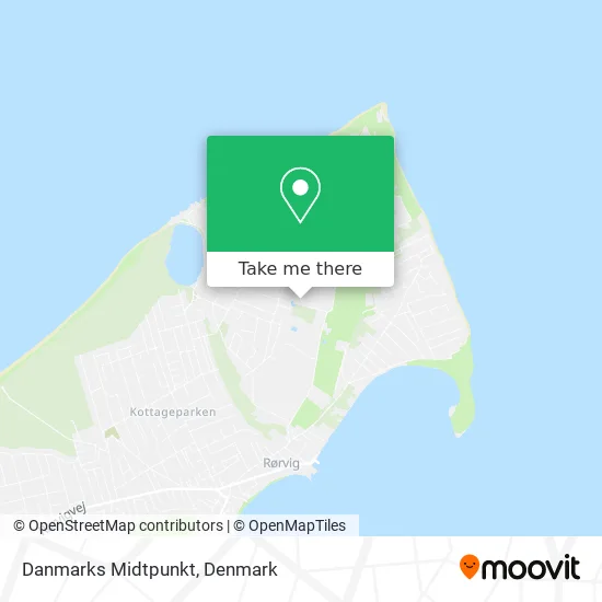 Danmarks Midtpunkt map