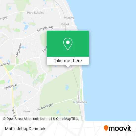 Mathildehøj map