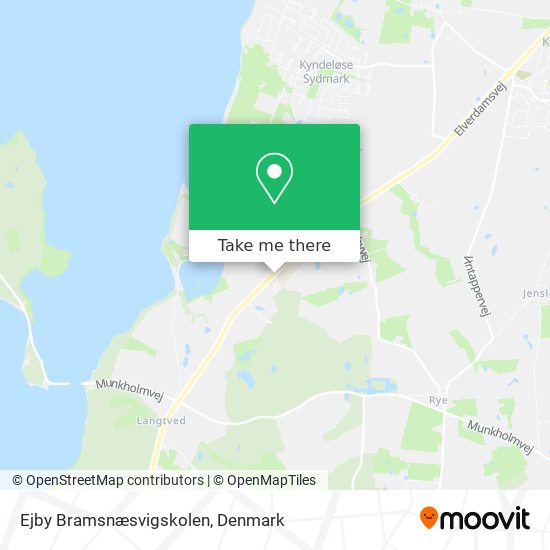 Ejby Bramsnæsvigskolen map