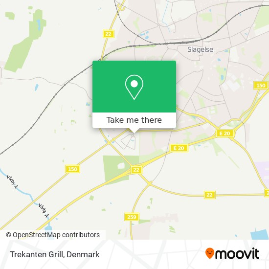 Trekanten Grill map