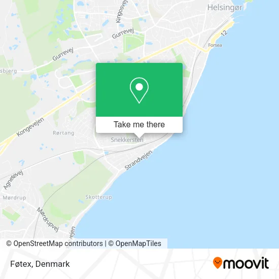 Føtex map