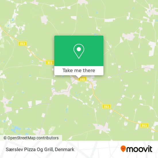 Særslev Pizza Og Grill map