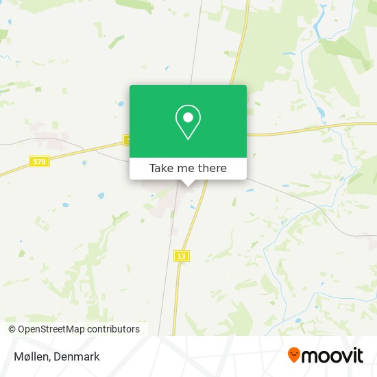 Møllen map
