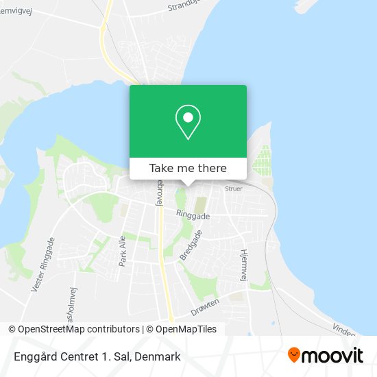 Enggård Centret 1. Sal map