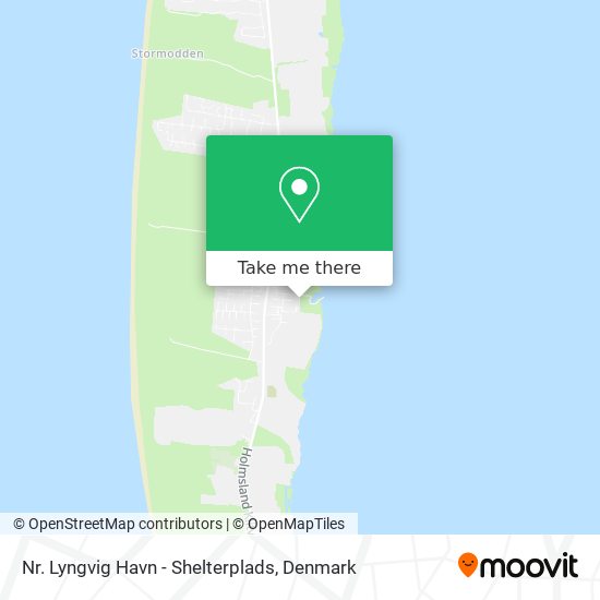 Nr. Lyngvig Havn - Shelterplads map