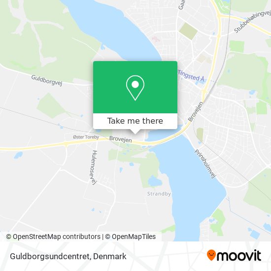 Guldborgsundcentret map