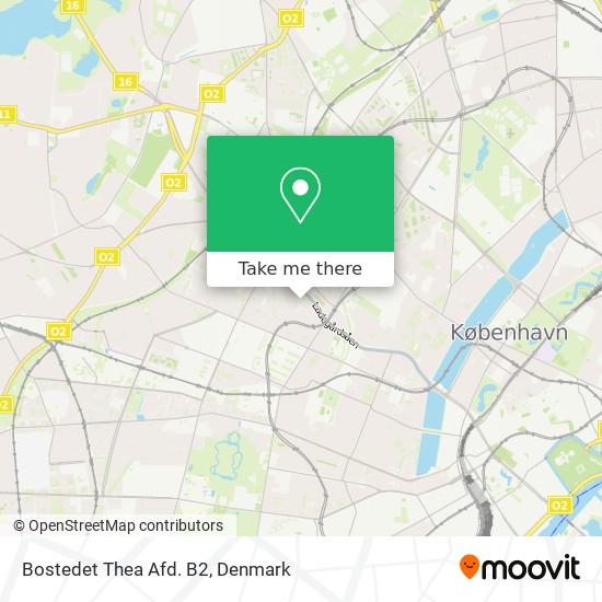 Bostedet Thea Afd. B2 map