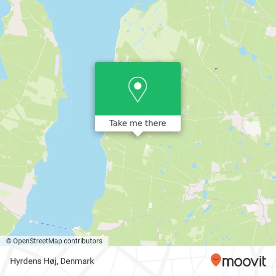 Hyrdens Høj map