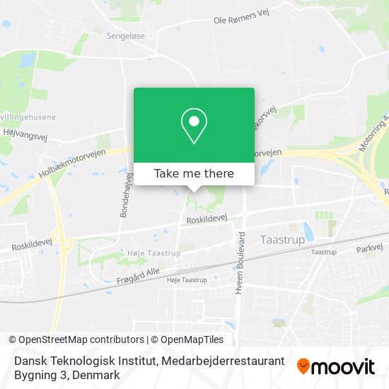 Dansk Teknologisk Institut, Medarbejderrestaurant Bygning 3 map