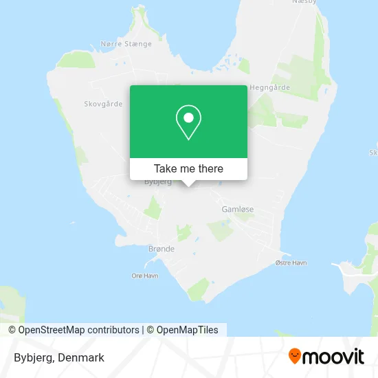Bybjerg map