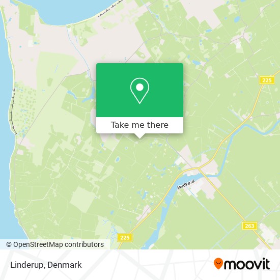 Linderup map