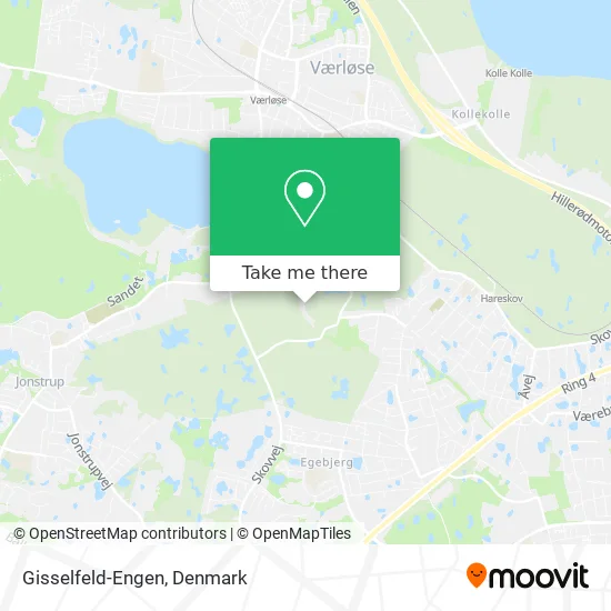 Gisselfeld-Engen map