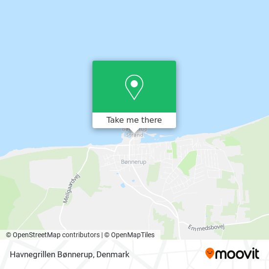 Havnegrillen Bønnerup map