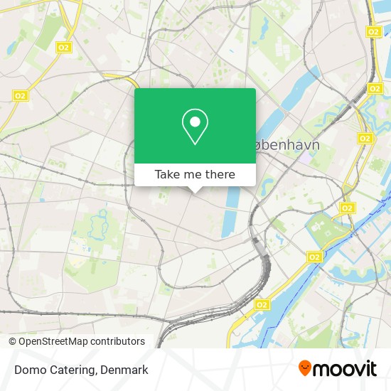Domo Catering map