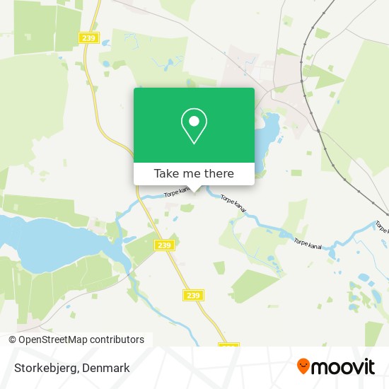 Storkebjerg map