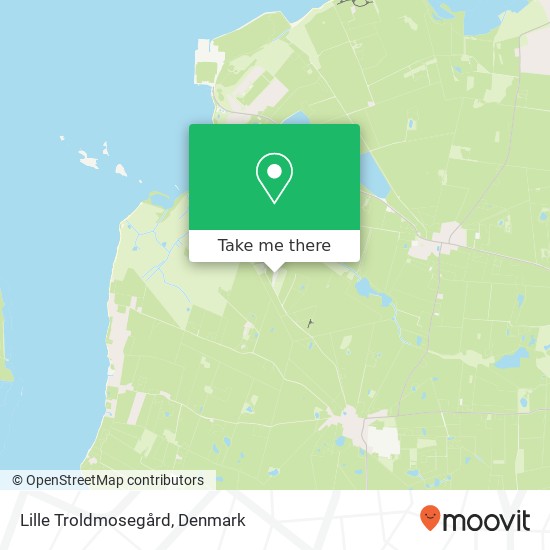 Lille Troldmosegård map