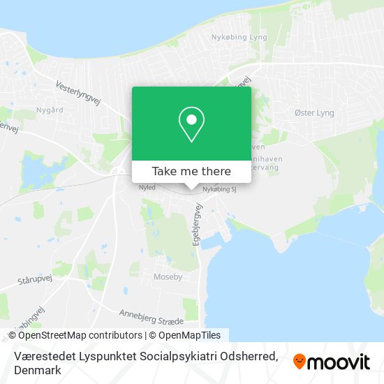 Værestedet Lyspunktet Socialpsykiatri Odsherred map