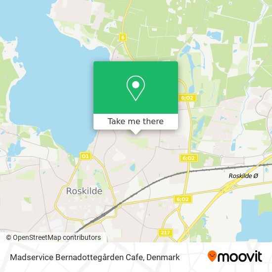 Madservice Bernadottegården Cafe map