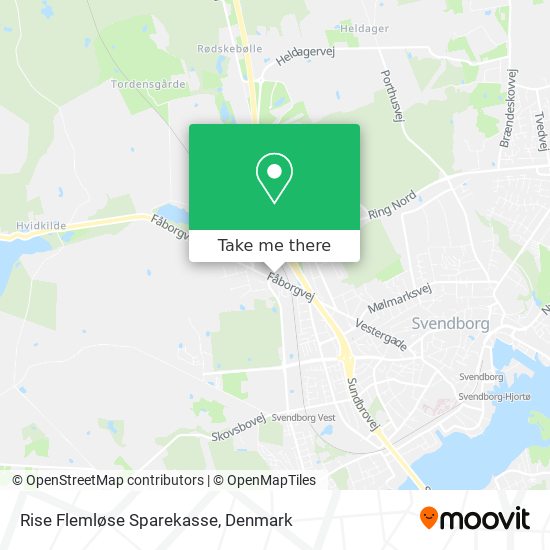 Rise Flemløse Sparekasse map