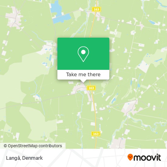 Langå map