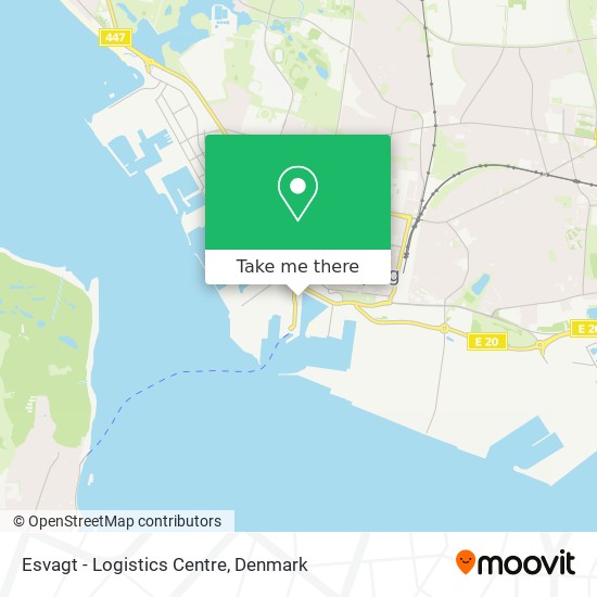 Esvagt - Logistics Centre map