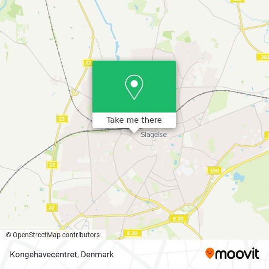 Kongehavecentret map