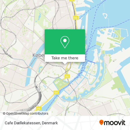 Cafe Dællekatessen map