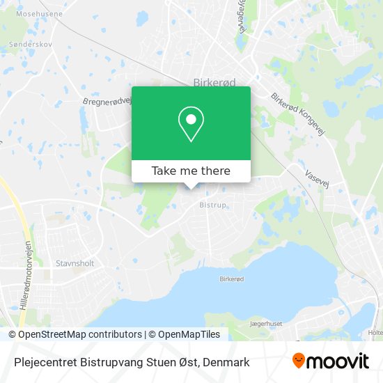 Plejecentret Bistrupvang Stuen Øst map