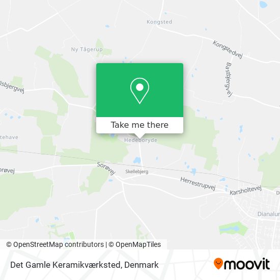 Det Gamle Keramikværksted map