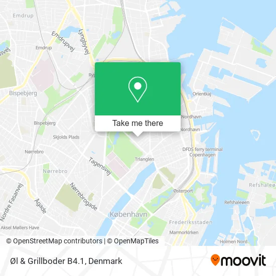 Øl & Grillboder B4.1 map