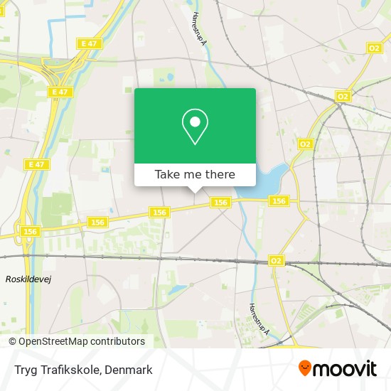 Tryg Trafikskole map